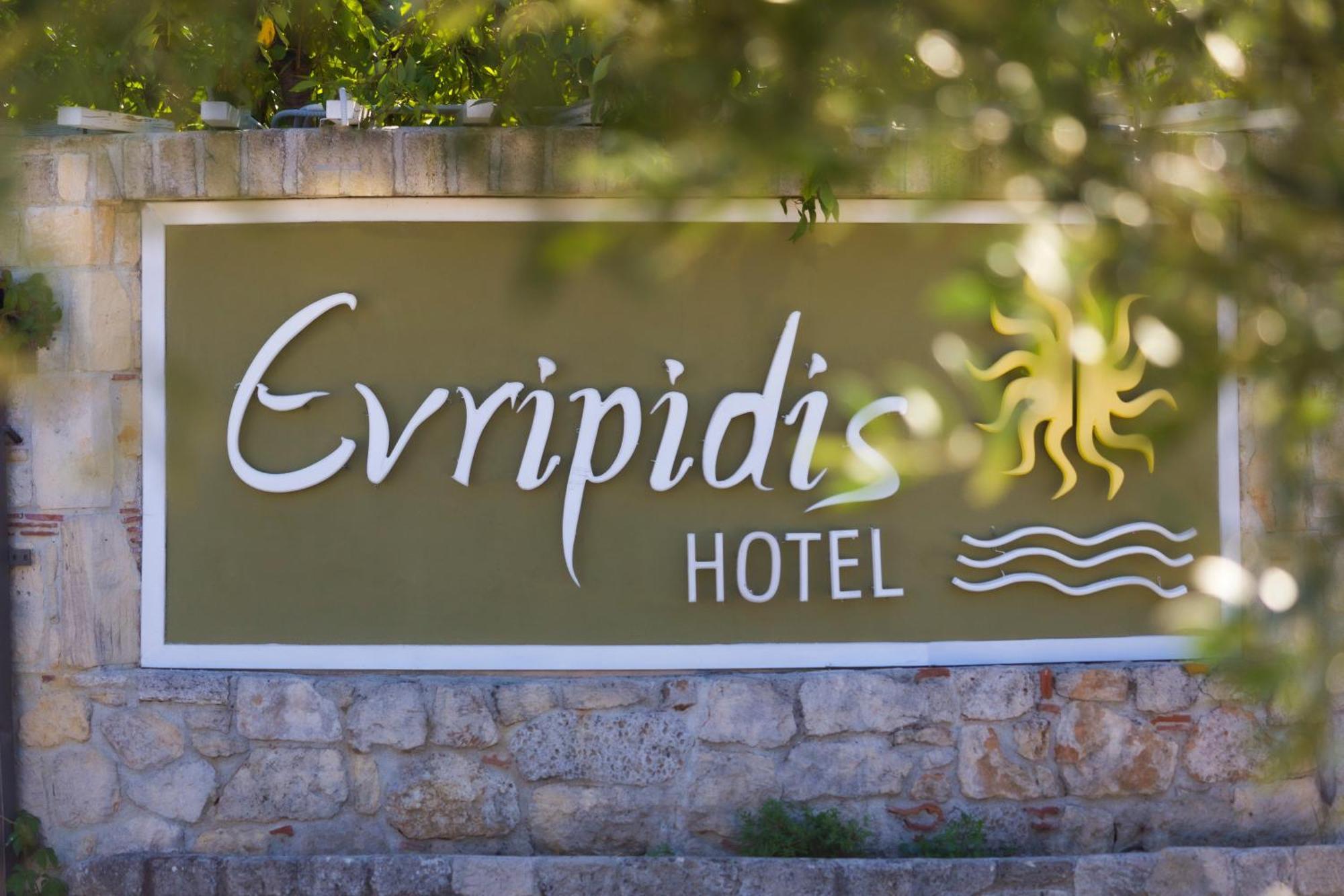 Evripidis Hotel Áfitos Exterior foto